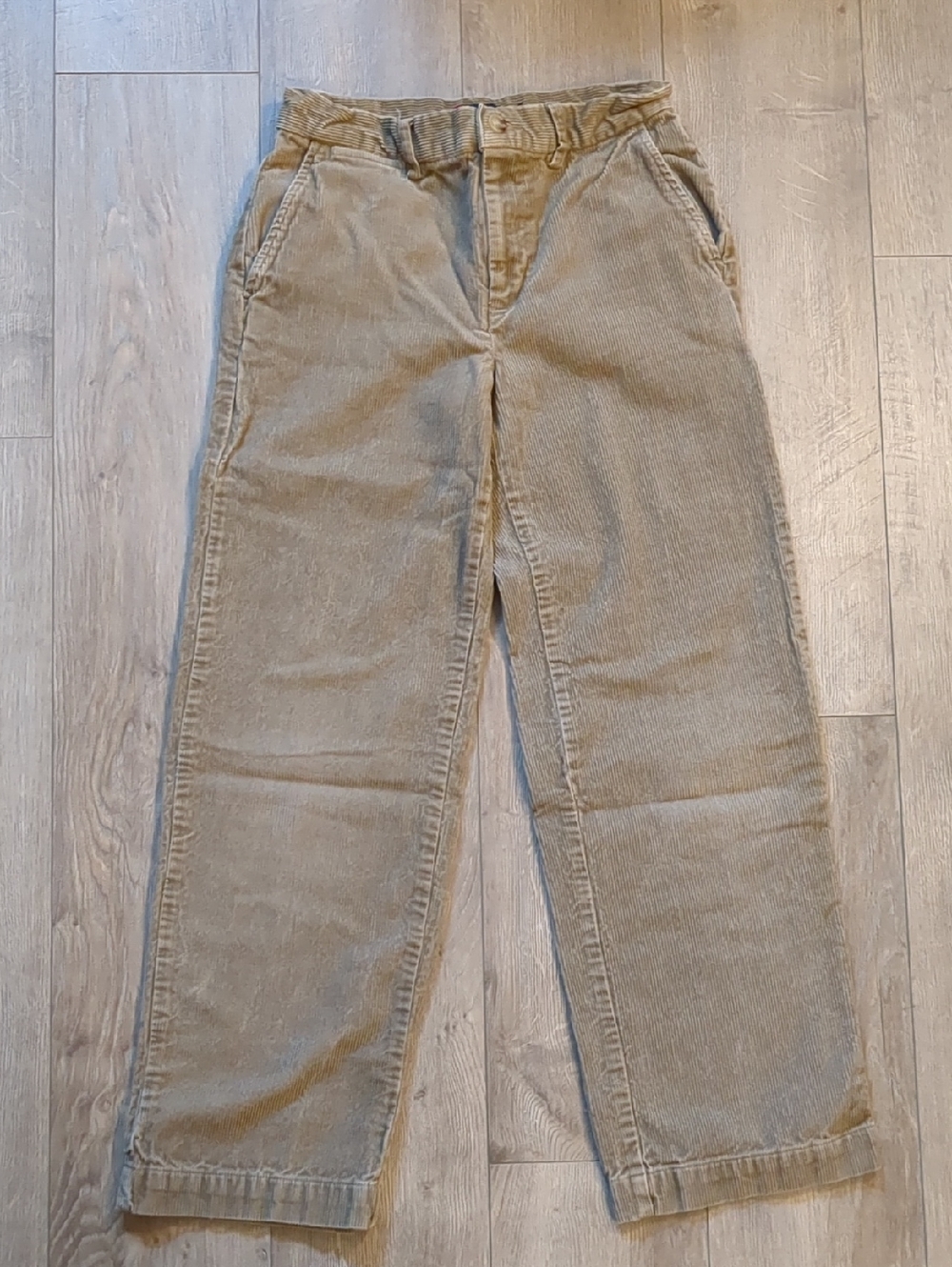 BOYS CHAPS CORDUROY CHINO PANTS (LIGHT GOLDEN BROWN) SIZE 12